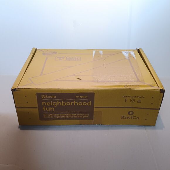 KIWI CO Other - Kiwi Co Neighborhood Fun Koala Crate-Fine Motor-Scavenger Hunt-Water Painting